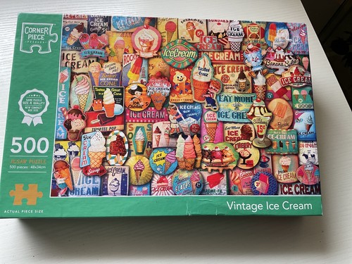 Jigsaw 500 pieces - pieces, vintage