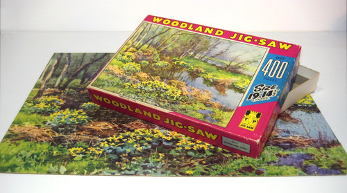 Vintage tower press jigsaw - vintage,