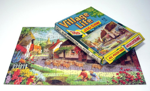 Vintage tower press jigsaw - press,