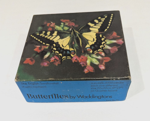 Vintage butterflies jigsaw - vintage,