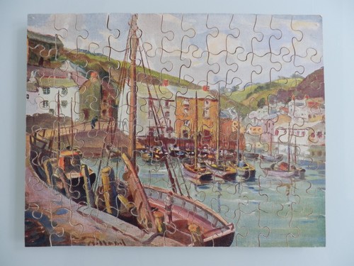 Vintage victory wooden jigsaw - victory,