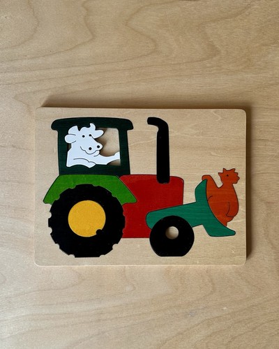 Vintage george luck wooden - vintage,