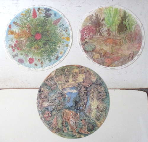 Vintage circular nature - x,
