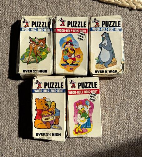 Vintage 1979 disney wooden - 1979,