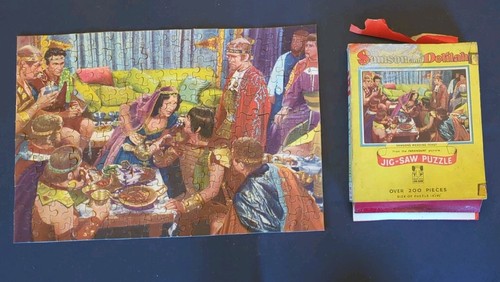 Vintage jigsaw samson and - jigsaw,