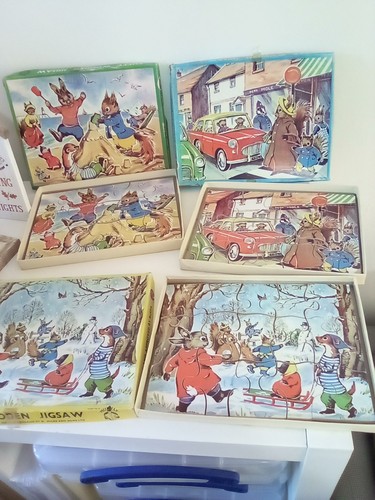Vintage set four tufty - four,