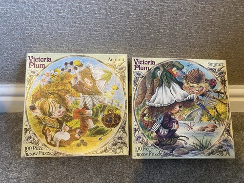 Vintage victoria plum jigsaw - vintage,