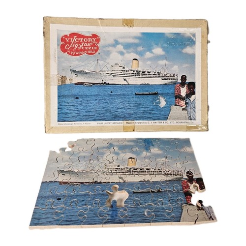Vintage victory jigsaw wooden - vintage,