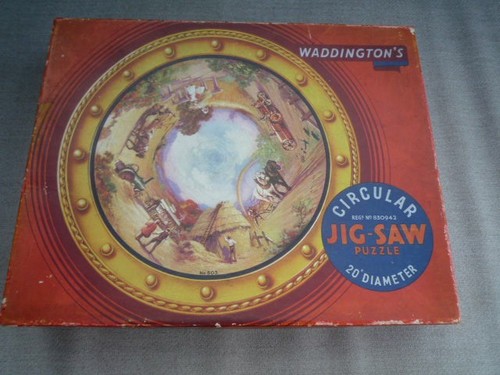 Vintage waddington jigsaw - vintage,