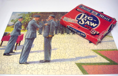 Vintage daily mail jigsaw - daily,