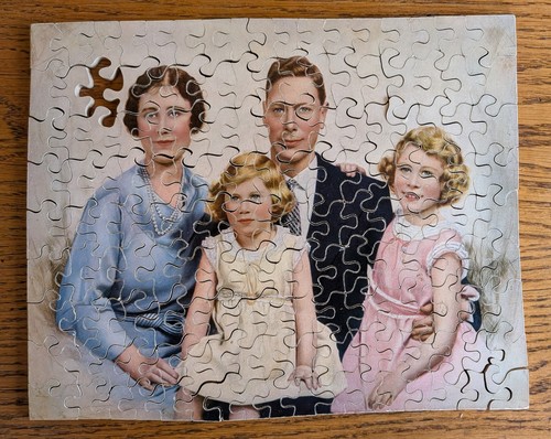 Vintage victory wooden jigsaw - vintage,