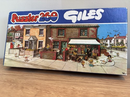 Vintage giles cartoon jigsaw - vintage,