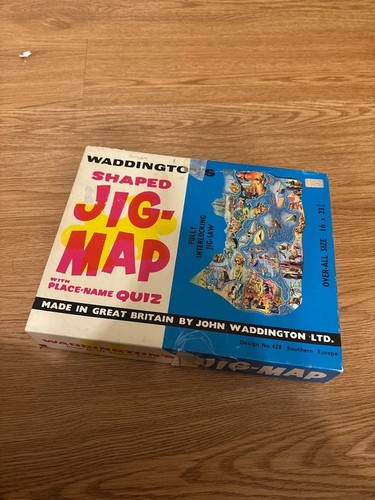 Waddington shaped jig-map