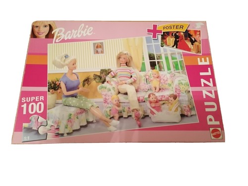 Barbie vintage jigsaw puzzle - barbie,
