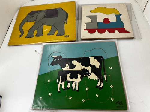 Vintage galt toys - vintage, wooden