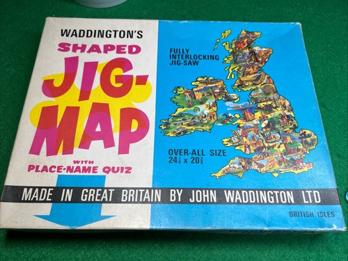 Waddington jig map jigsaw - waddington’s,