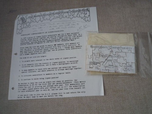 Vintage jigsaw puzzle club - vintage,