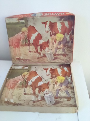 Vintage playtime helping - vintage, "a