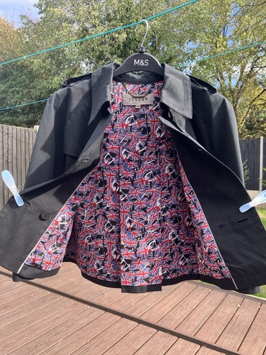 Jigsaw vintage black cape size - black,