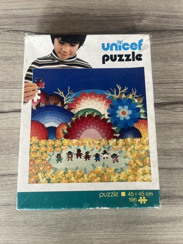 Vintage unicef jigsaw puzzle - vintage,
